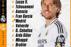 开云中国-安帅告别战！皇马vs皇家社会首发