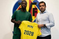 开云体育官网-官方：比利亚雷亚尔与尼古拉斯-佩佩续约至2028年